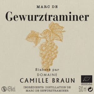 MARC DE GEWURZTRAMINER - 45°
