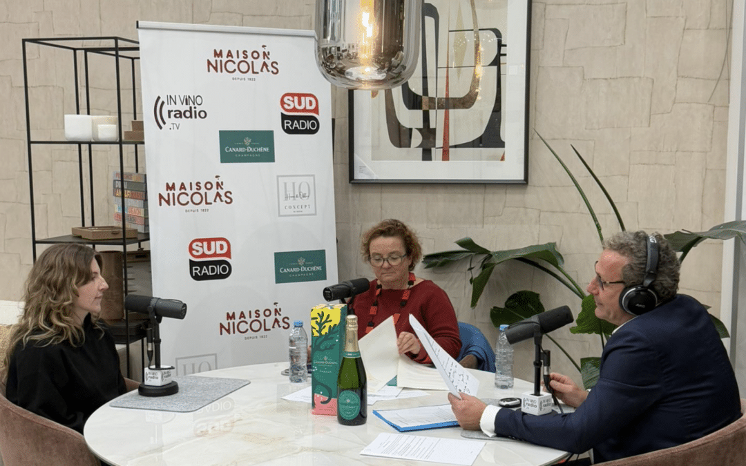 Annabelle sur les ondes de Sud Radio dans IN VINO, à écouter et réécouter